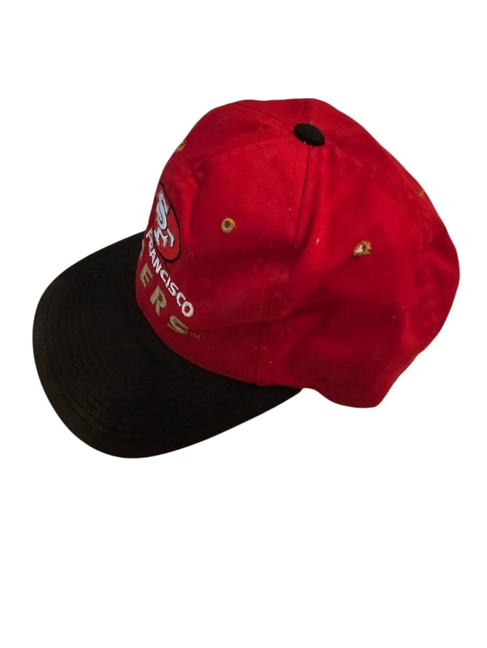 Vintage San Francisco 49ers Snapback Hat KMG Pro Model Logo SF